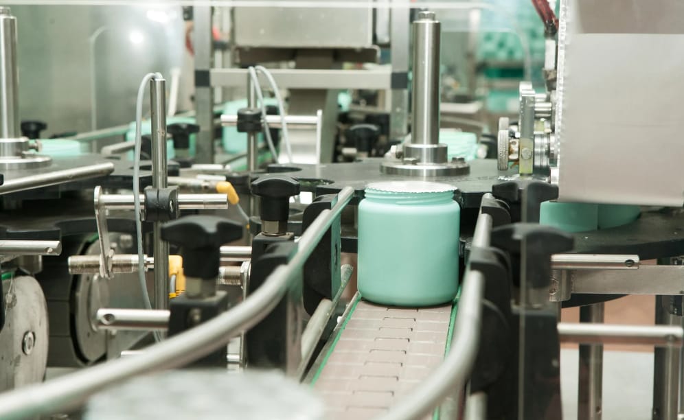 Perfume industry warehouse storage
