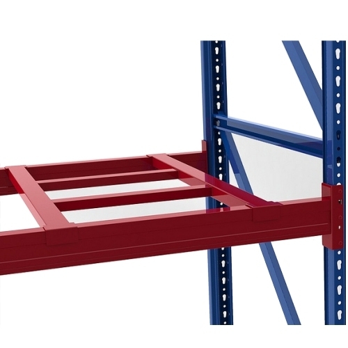 Rack support bar and safety accessory